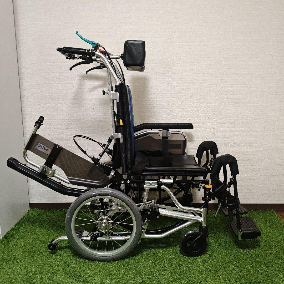 車椅子 ミキ 介助型 ティルト＆リクライニング TRC-2