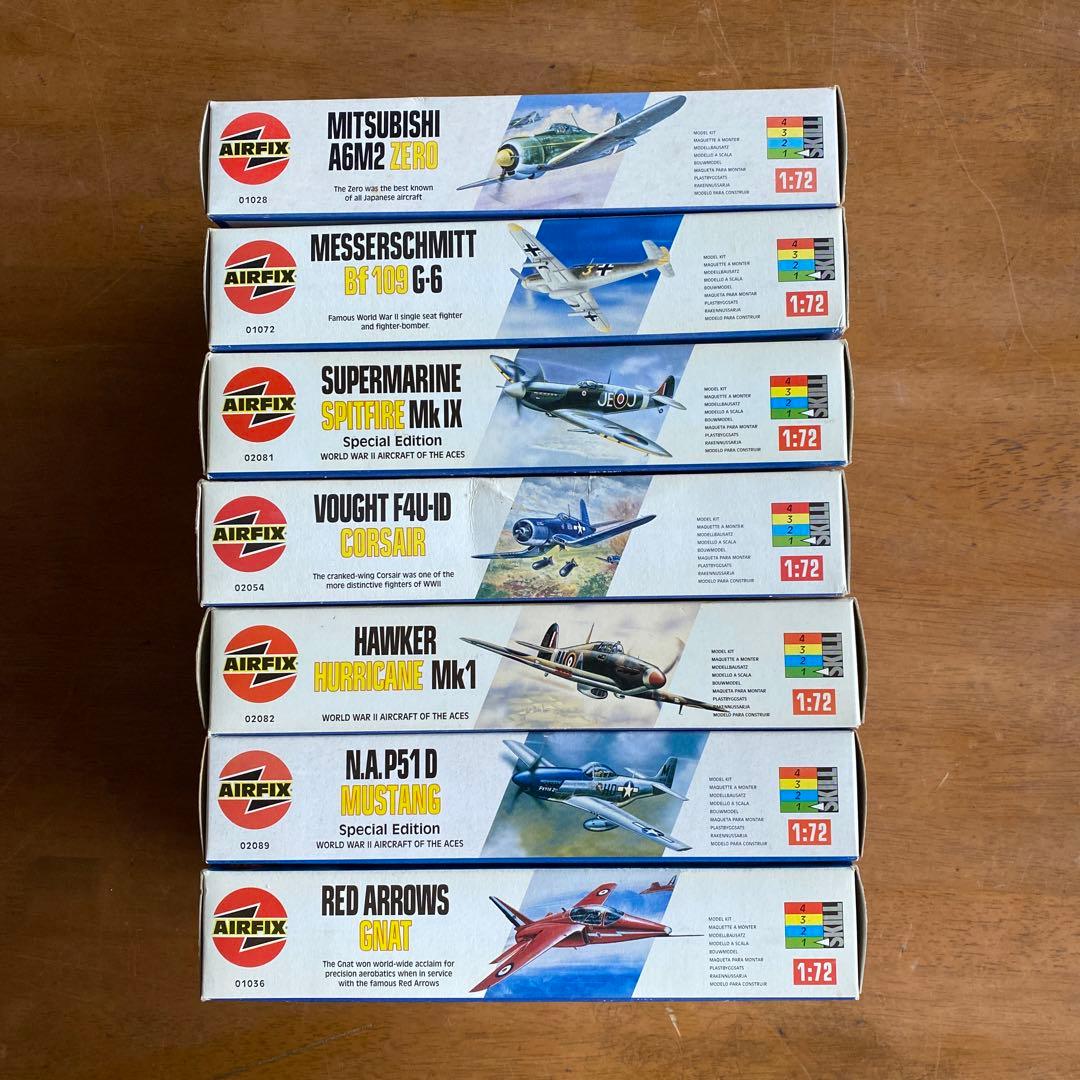 AIRFIX、1/72、7個