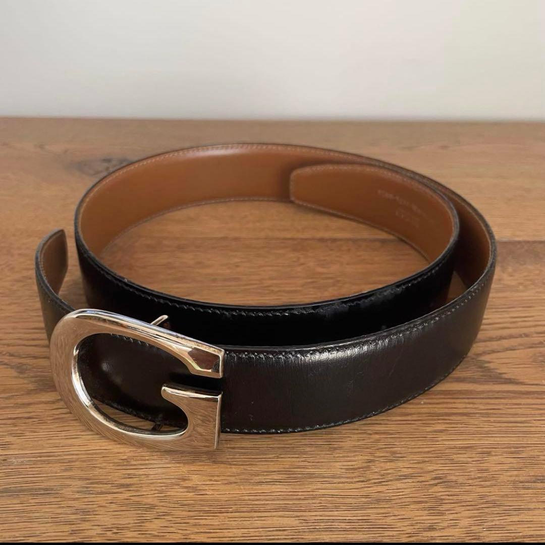 GUCCI グッチ　レザー ベルト 美品！