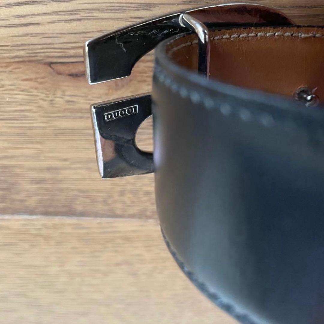 GUCCI グッチ　レザー ベルト 美品！