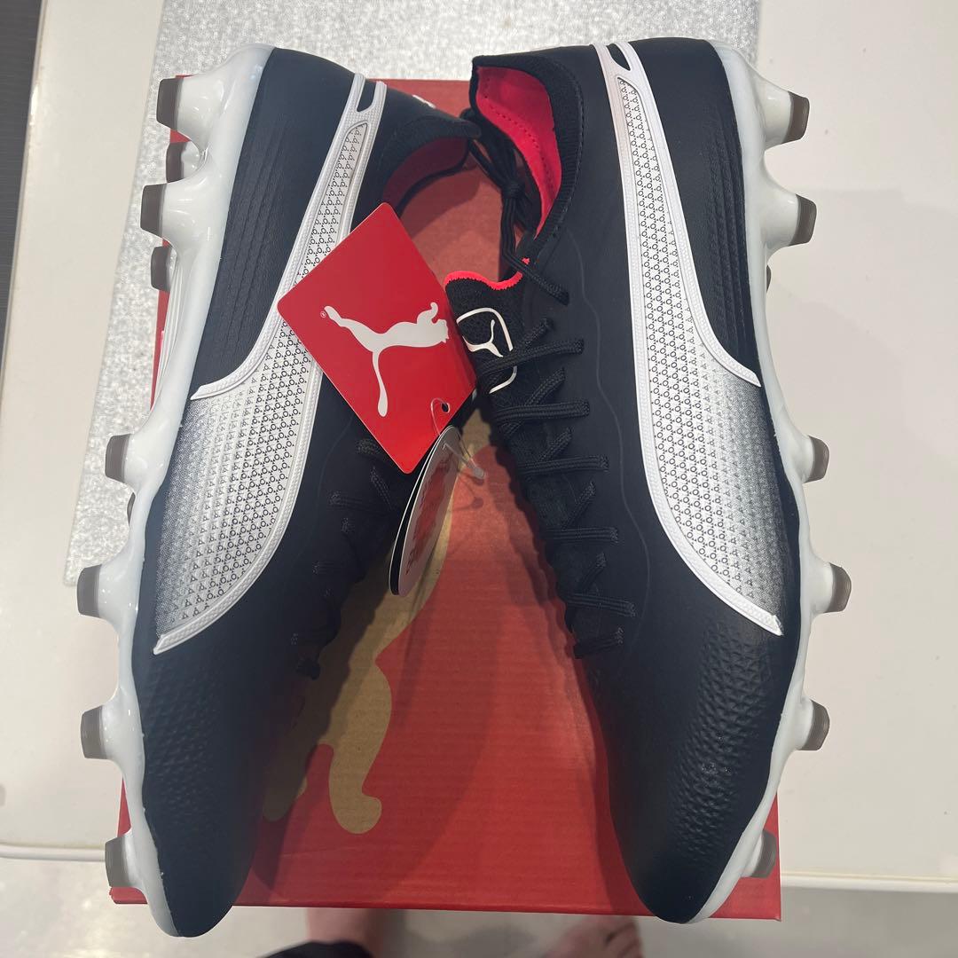 PUMA KING プーマ キング サッカースパイク 黒色　サイズ27.0cm