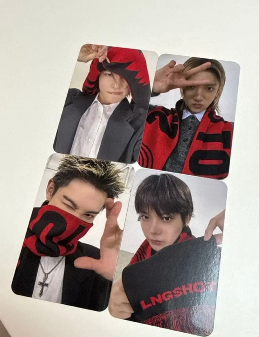 Lngshot ショーケース　showcase トレカ　4枚