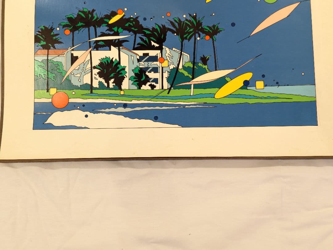 鈴木英人　原画　パントン原画　2枚