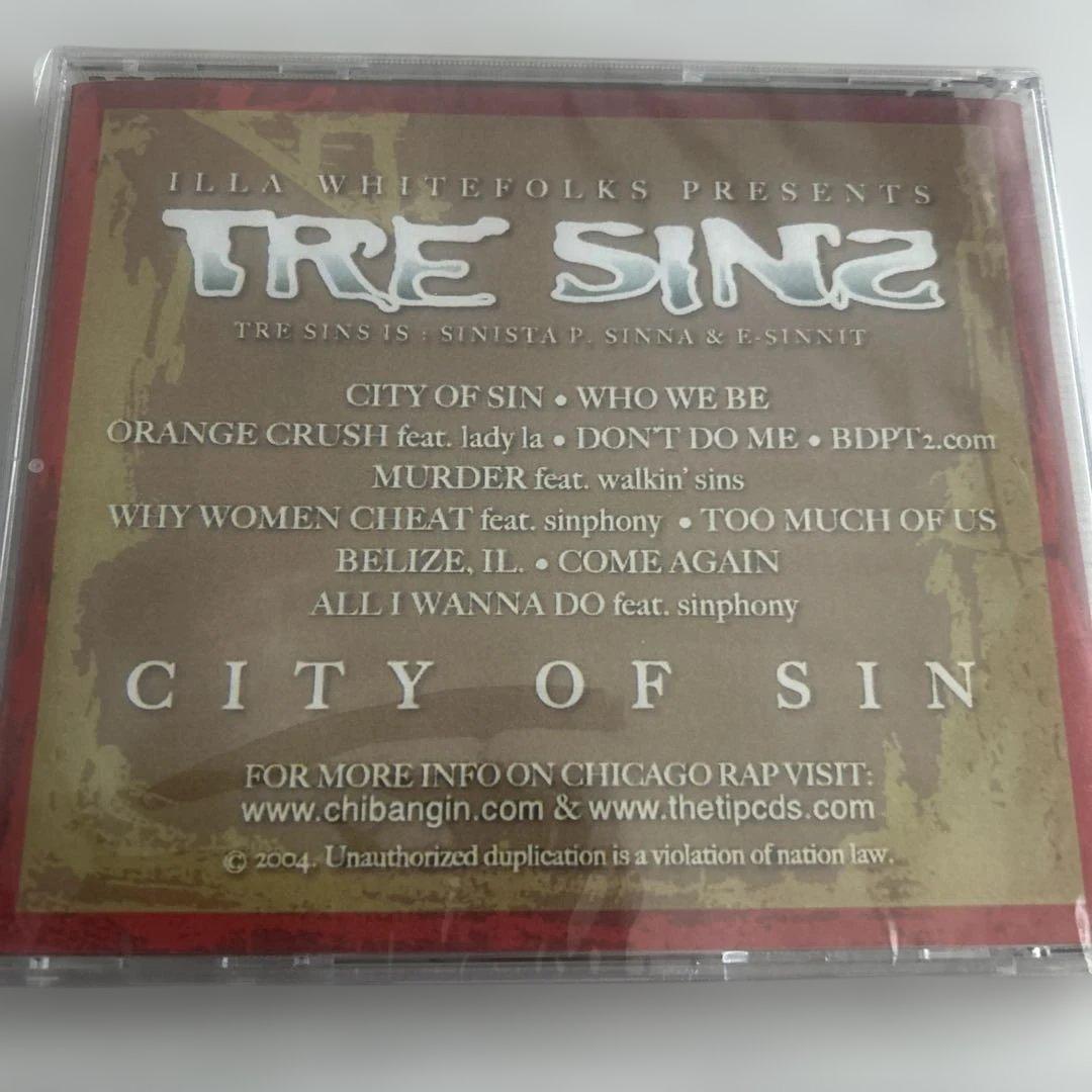 洋楽 g-rap TRE SINS CITY OF SIN