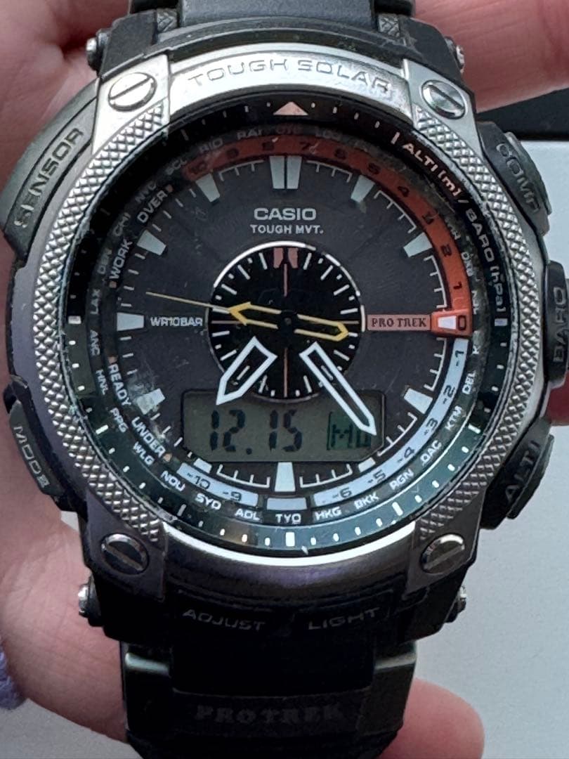 カシオ プロトレック PRW-5000