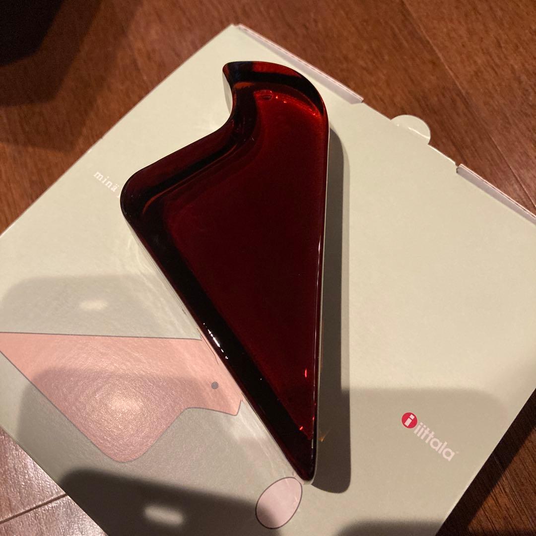 イッタラ×ミナペルホネン　ガラスバード　セビリアオレンジ