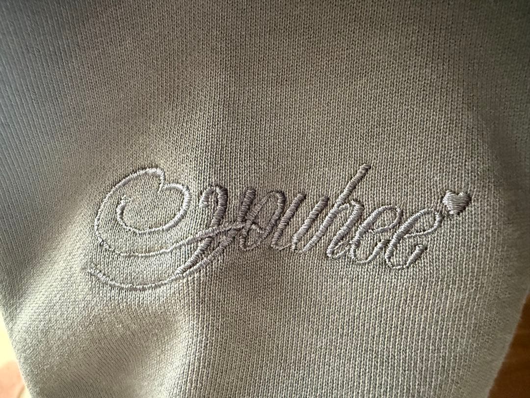 YOUHEE パーカー RIBBON HOOD ZIP-UP