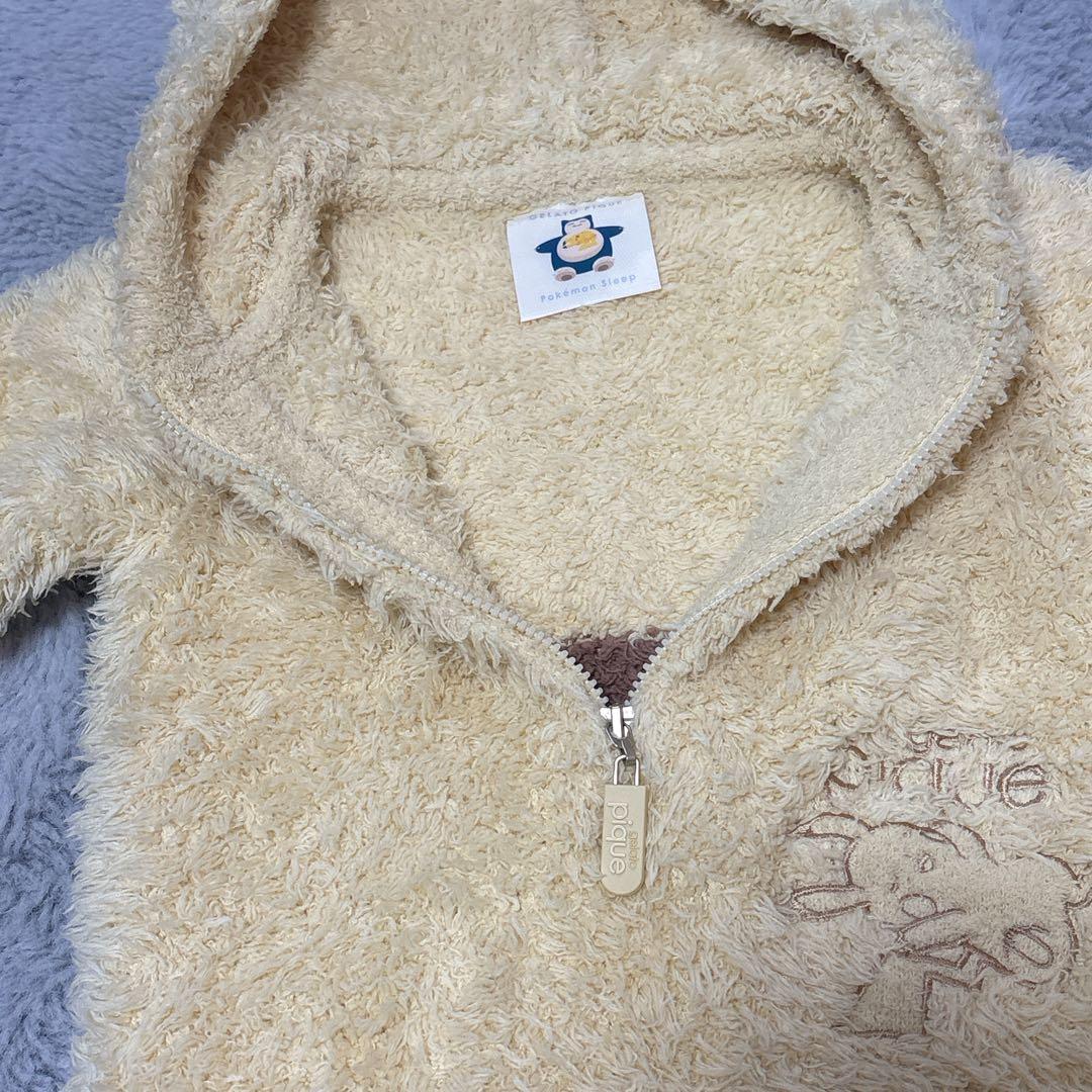 【即完大人気】ジェラートピケ　ピカチュウ　フリースロンパース ポケモンコラボ