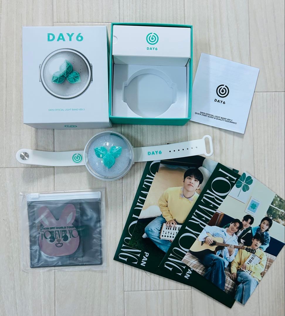 DAY6 OFFICIAL LIGHT BAND VER 3 & グッズセット