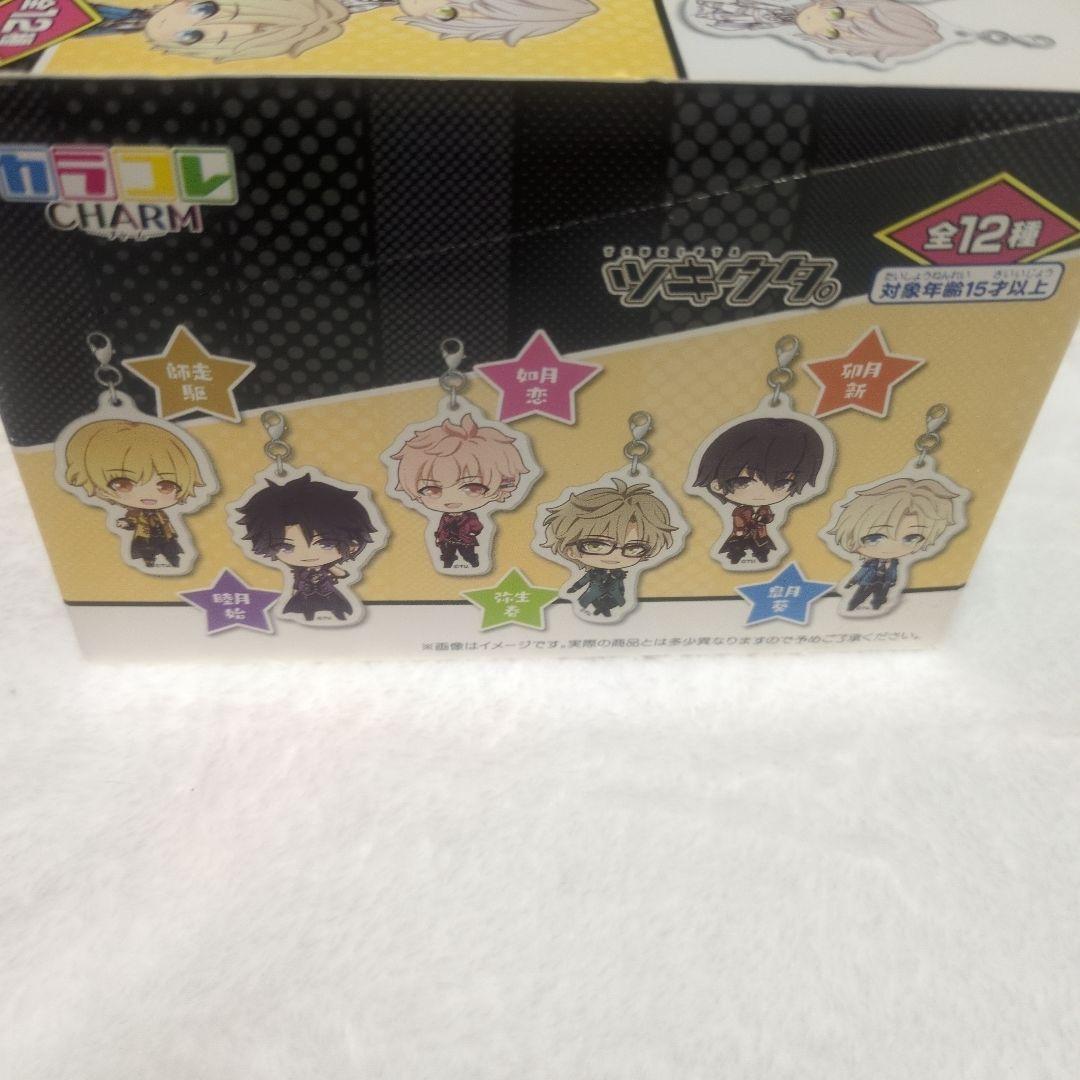 ツキウタ　カラコレ　カニカン付きアクリルチャーム　BOX　全12パック入り