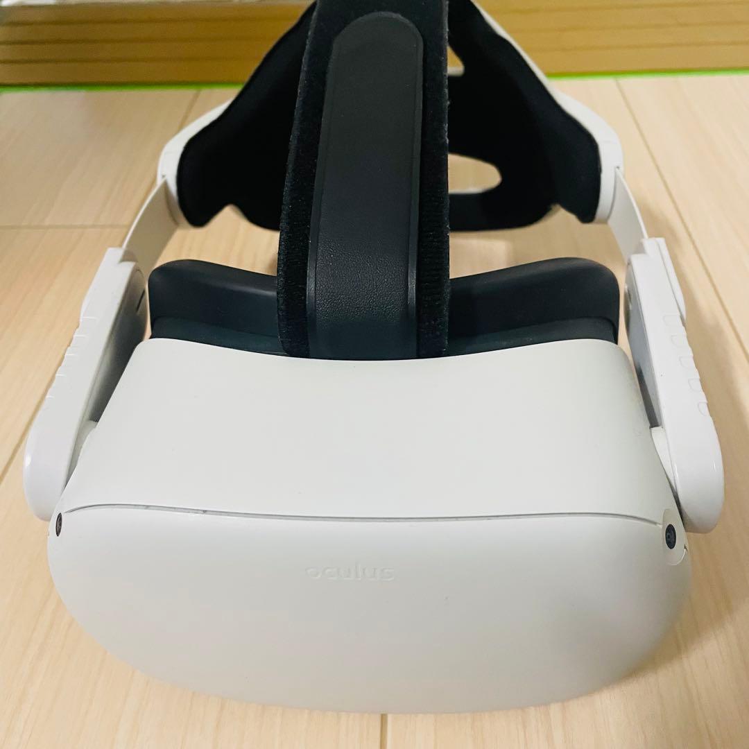  Quest2 64GB フェイスカバー・ヘッドストラップ交換済み