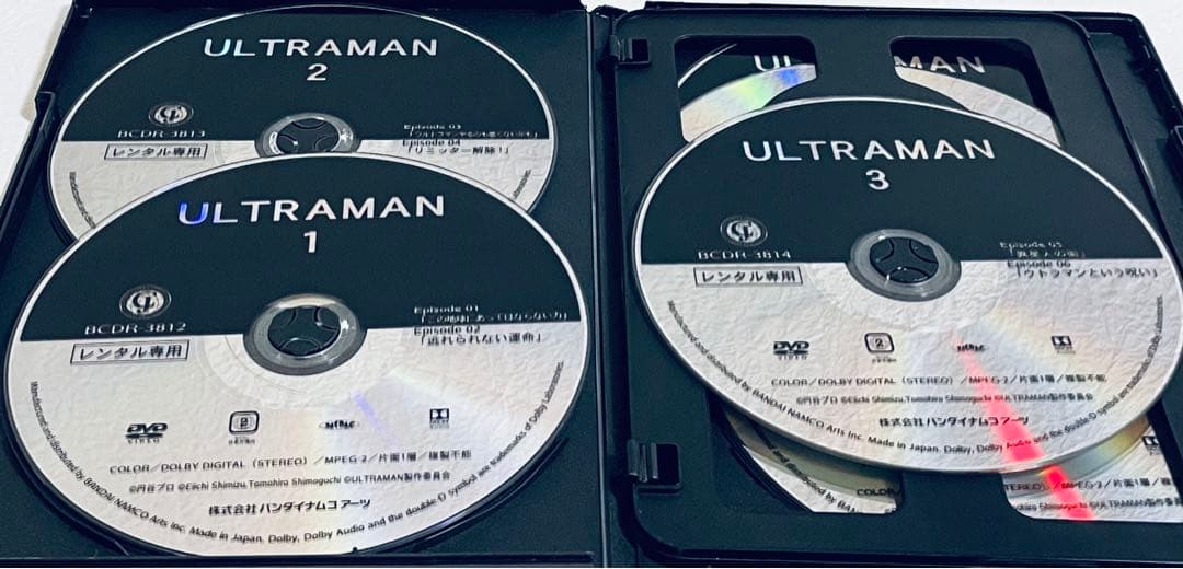ULTRAMAN ウルトラマン　【全６巻】レンタル版DVD 全巻セット