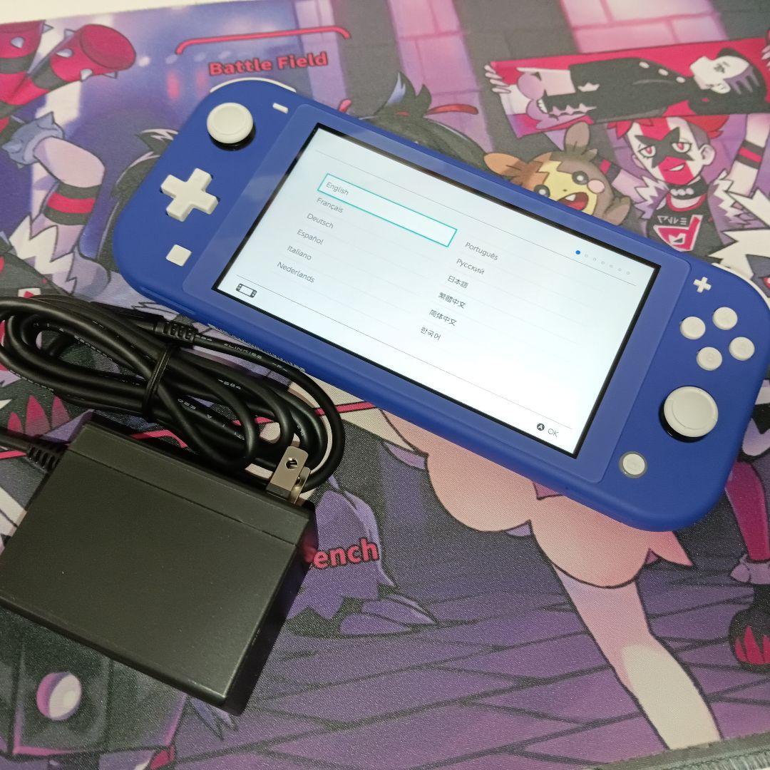 Nintendo switch lite 本体　ターコイズブルー