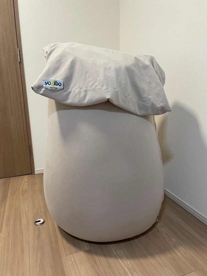 Yogibo MAX ヨギボーマックス ライトグレー ビーズクッション