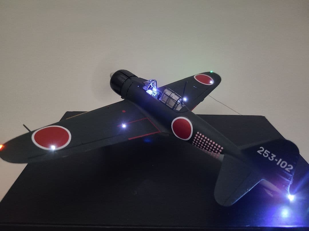 マギウス 零式艦上戦闘機21型 岩本飛曹長乗機リアルモーターライズ完成品