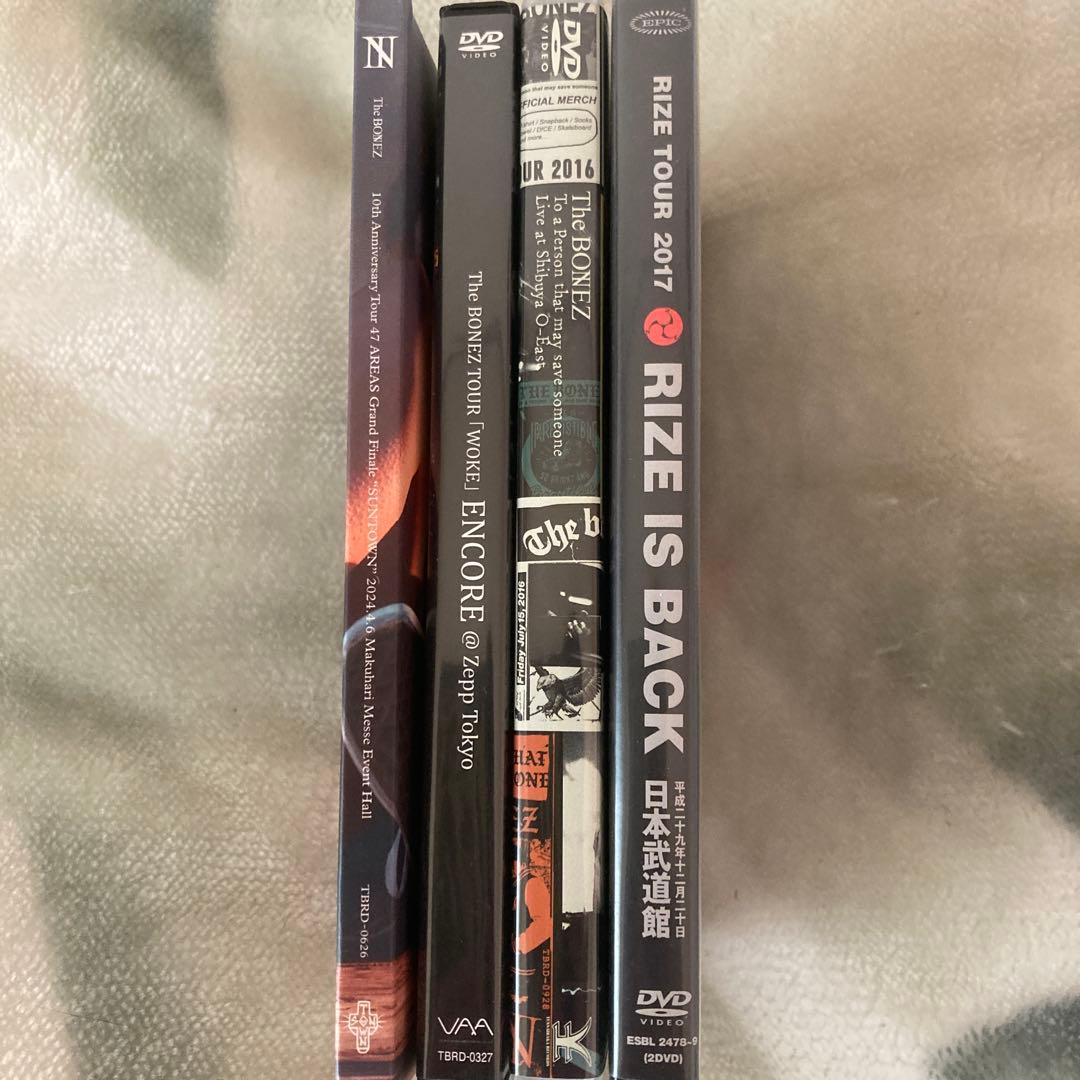 The Bonez & RIZE ライブDVDセット