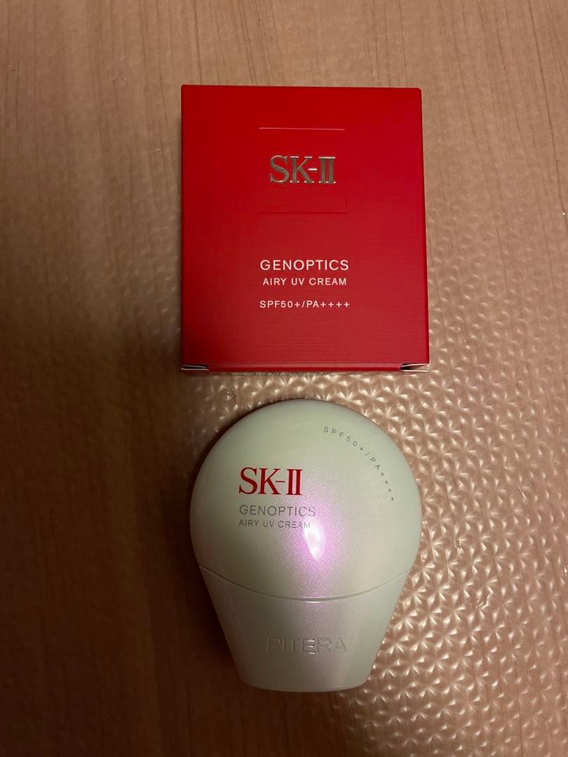 新品未使用SK-II ジェノプティクス エアリーUV クリーム ホワイト　箱あり