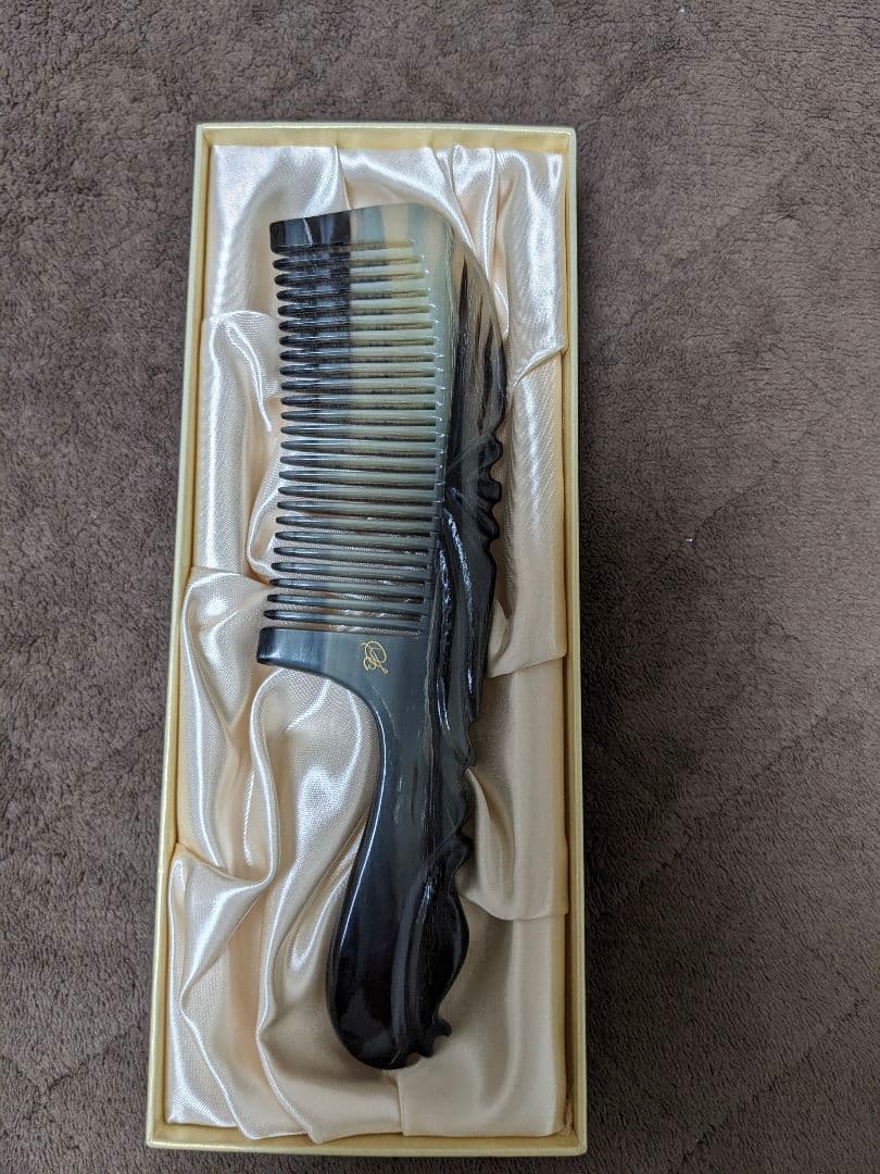 ステファニーコーム ミスシェブロン(限定品）レアホーン ブラックメリノシープ