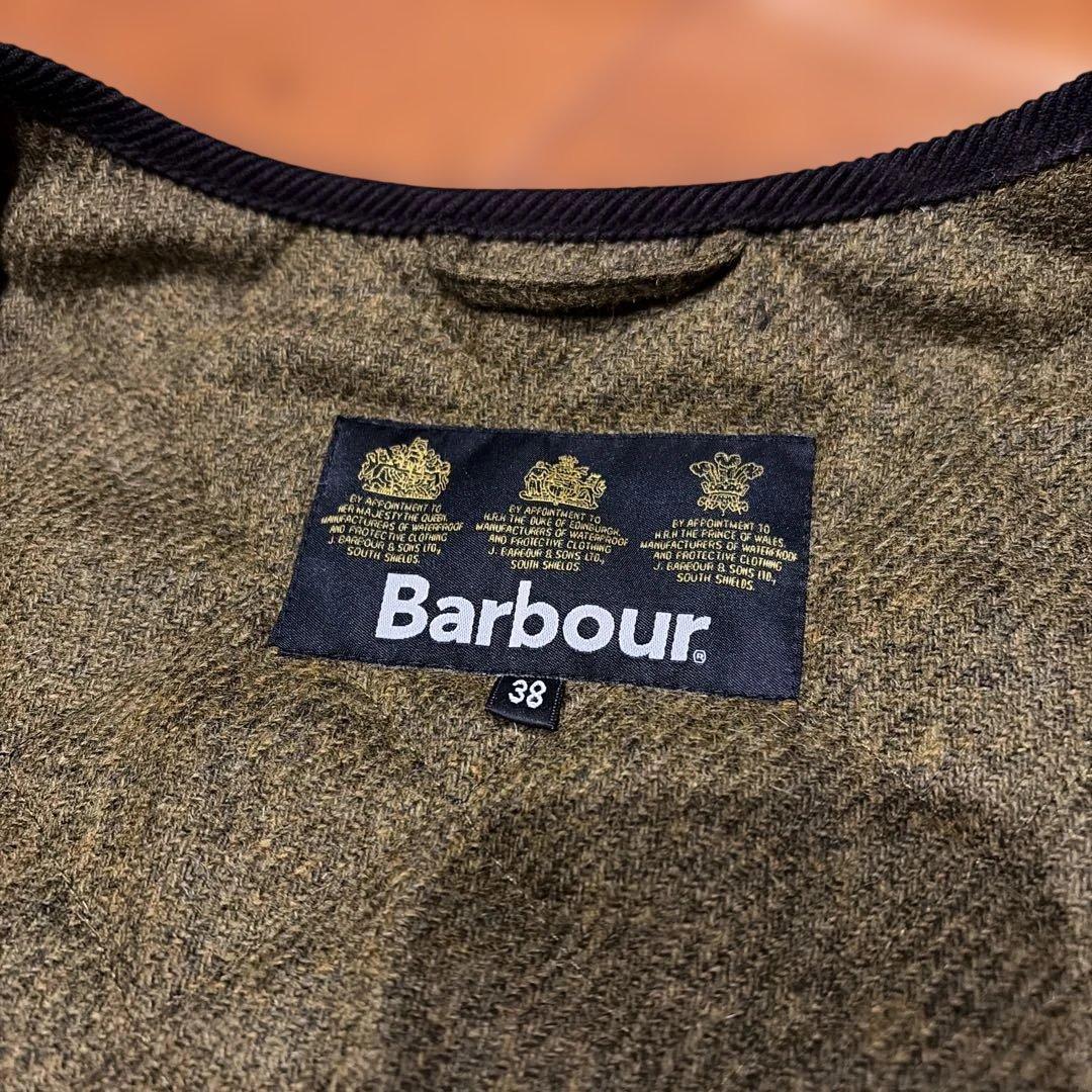 Barbour キルティングライナー 38