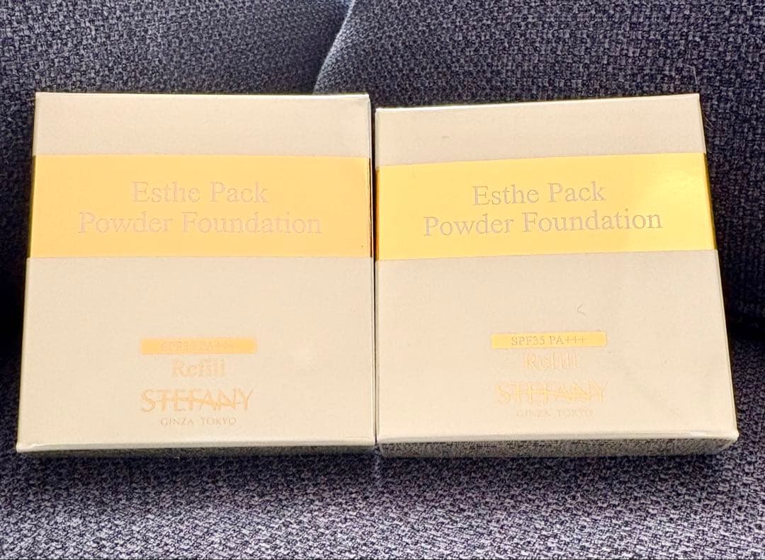 【新品未使用】パウダーファンデーション2個セット　送料無料