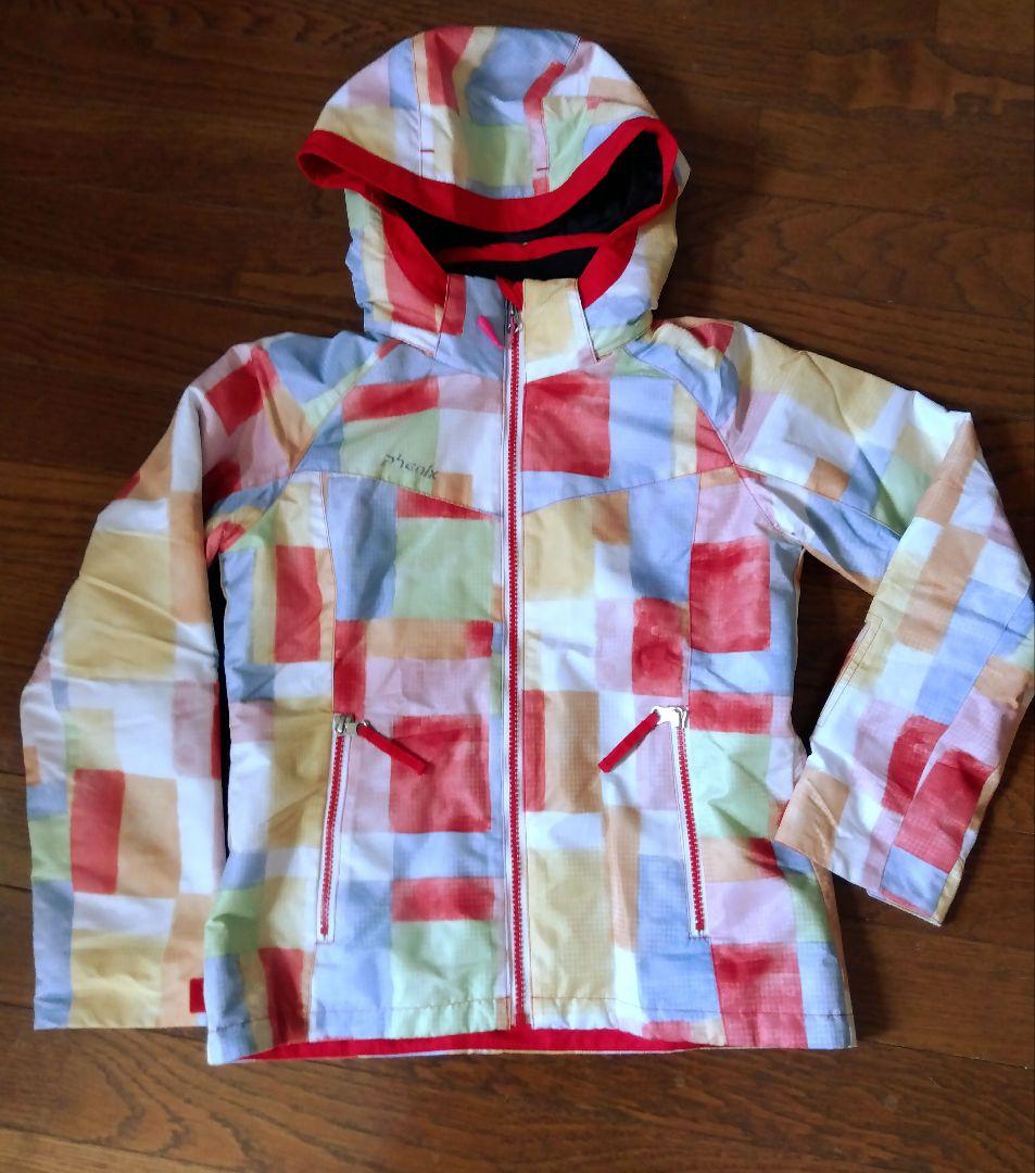 フェニックス スキーウェア　140 Phoenix　赤　女の子