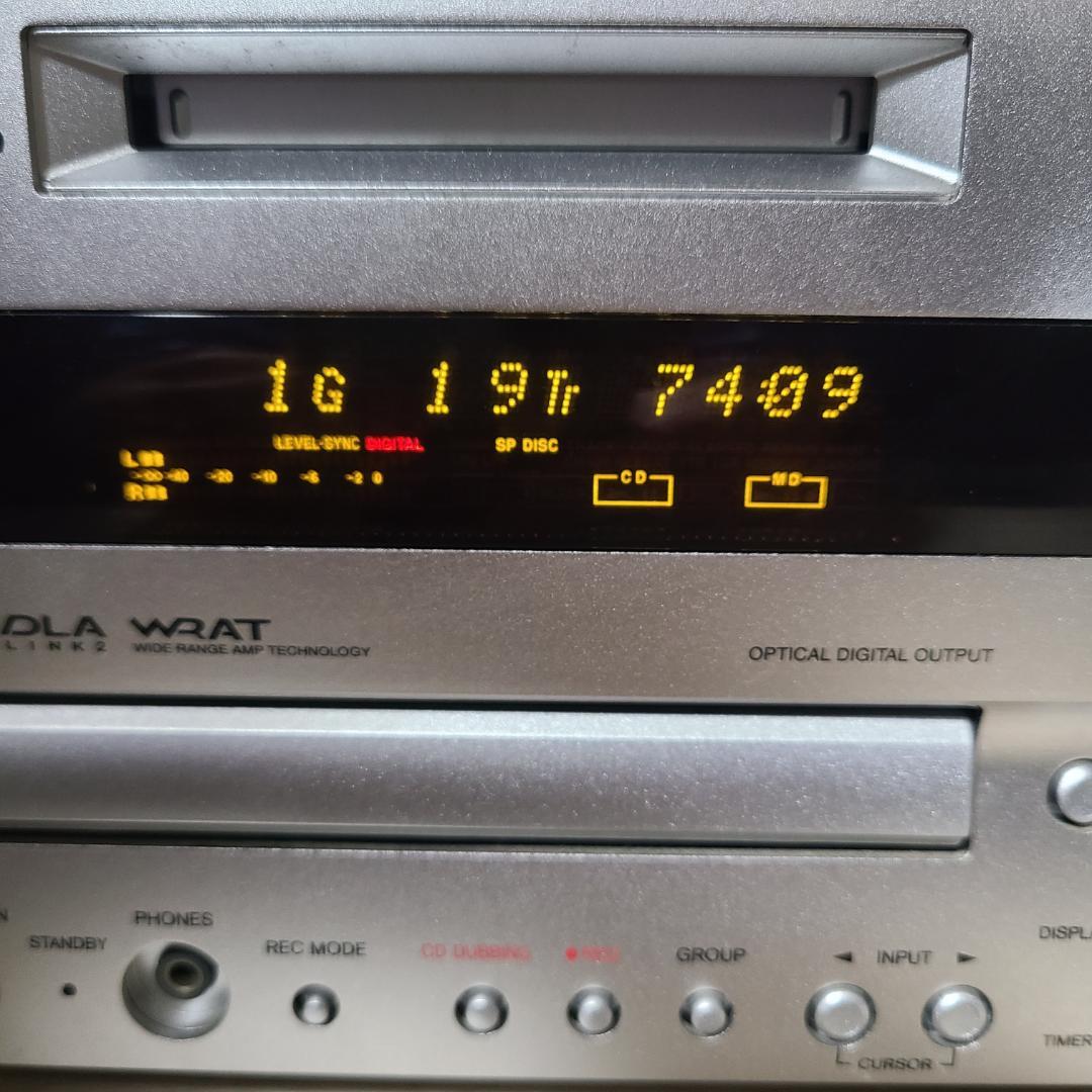 ONKYO ミニコンポ　FR-7GX CD MD 【動作確認済み】
