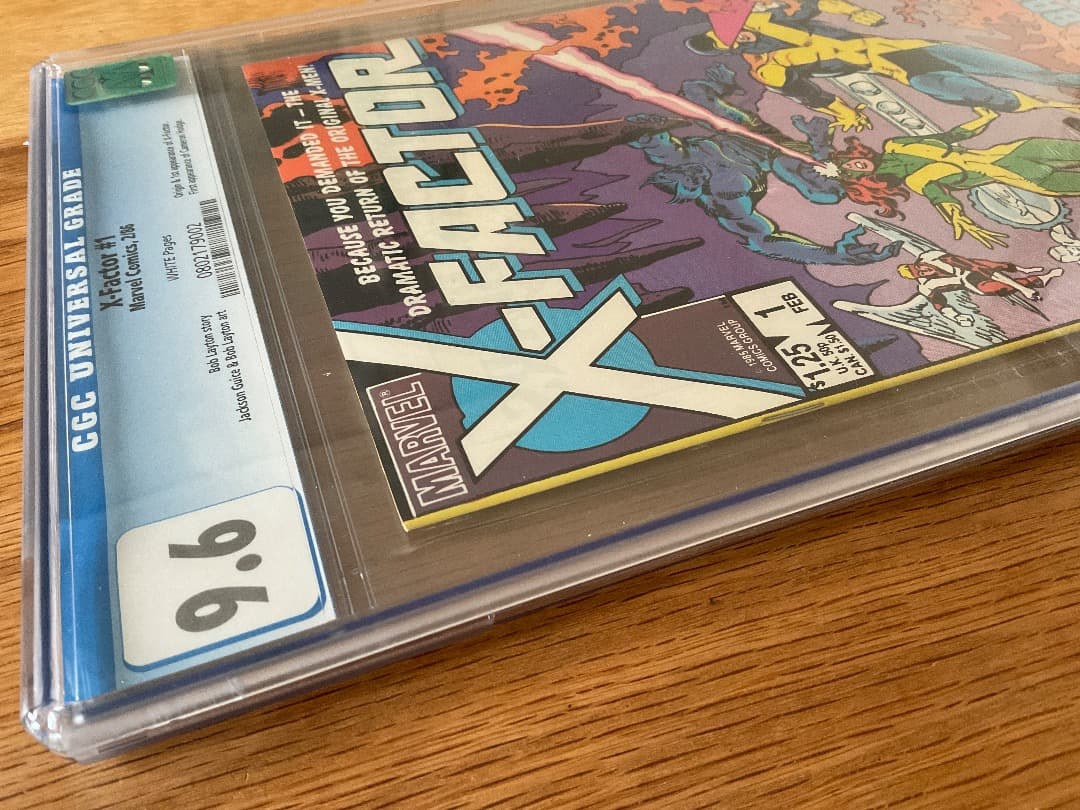 X-factor #1 元X-men CGC 9.6 アメコミリーフ