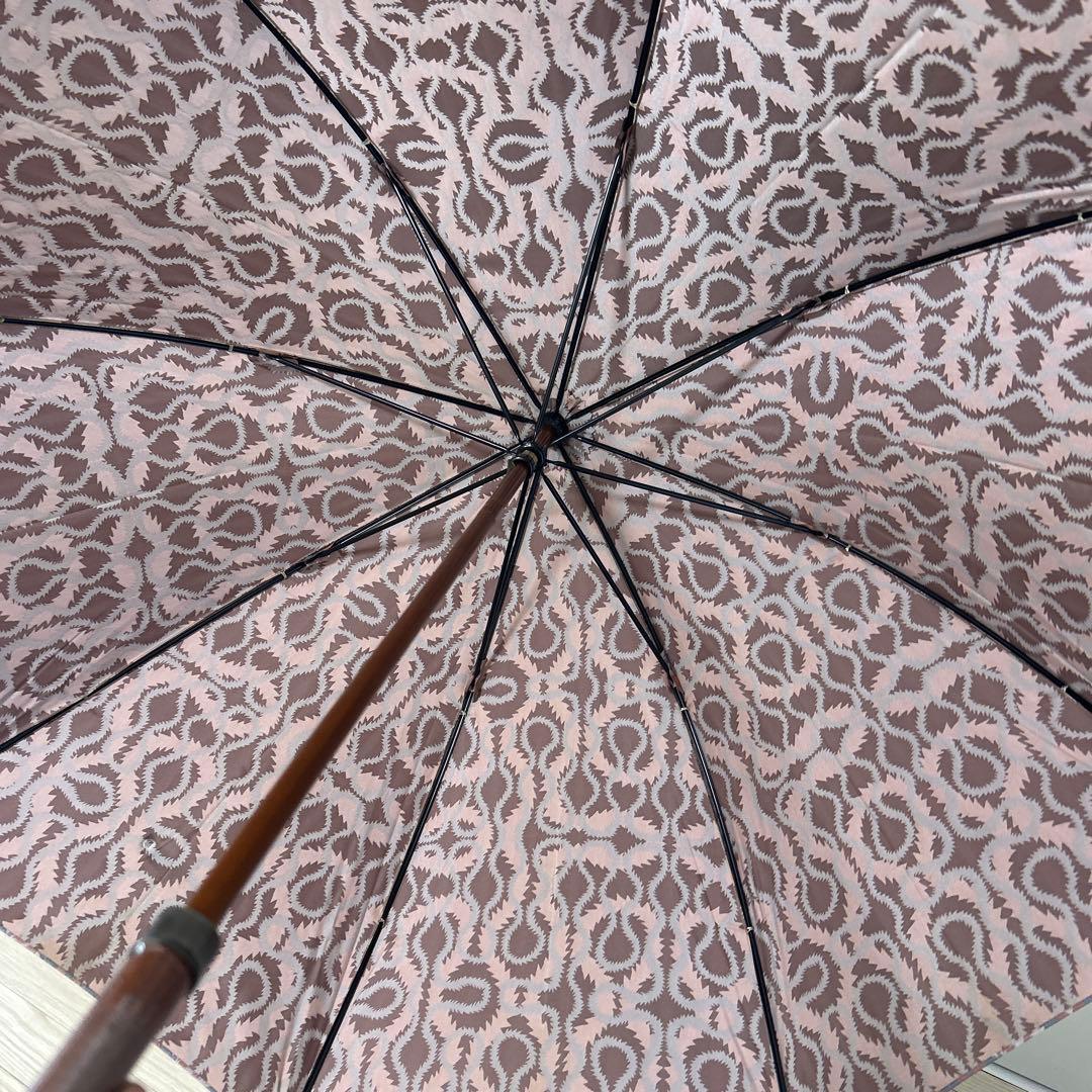 【美品】ヴィヴィアンウエストウッド　長傘　雨傘　ピンク　オーブ