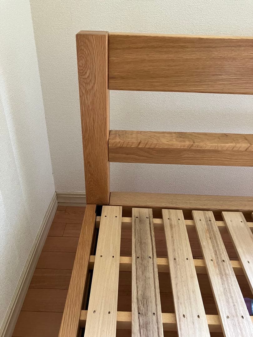 無印良品　ベッドフレーム　クイーンサイズ