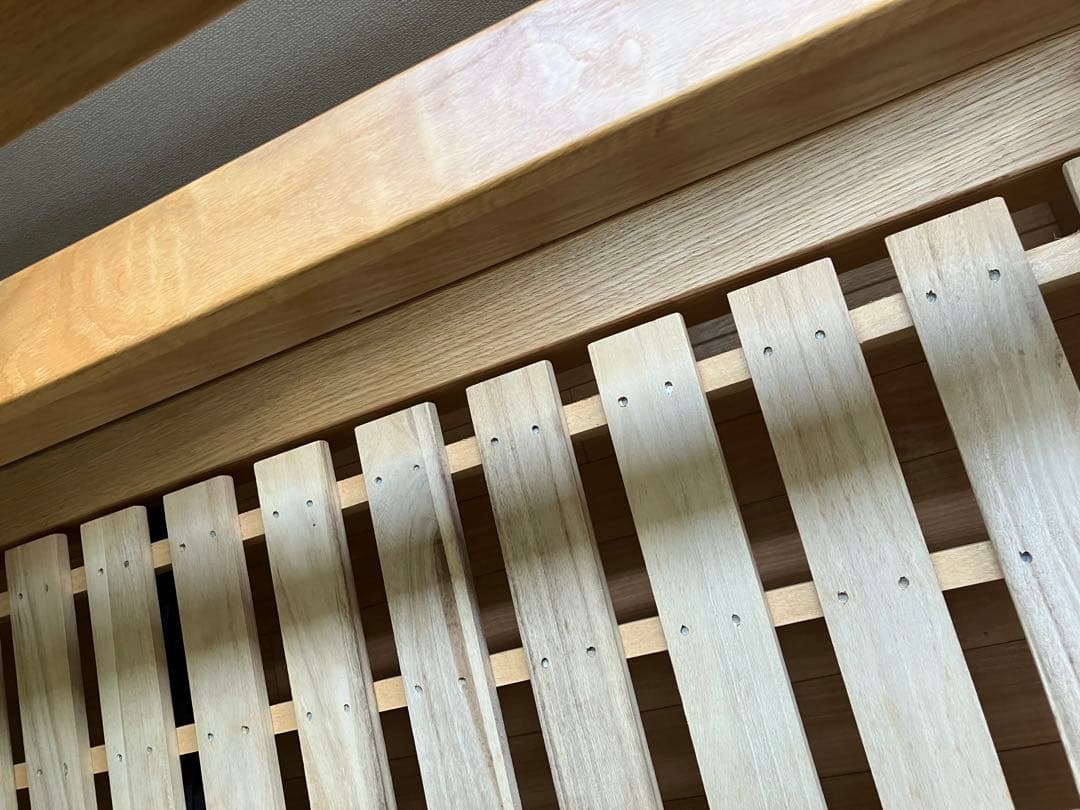 無印良品　ベッドフレーム　クイーンサイズ