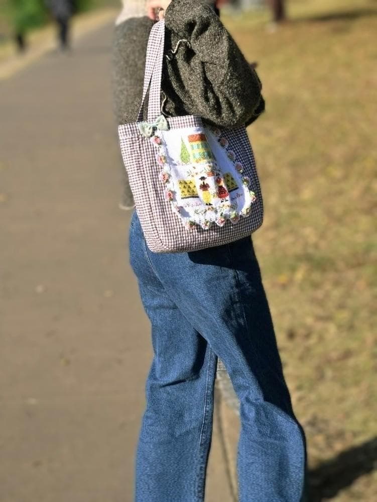 marydoll 刺繍トートバッグ