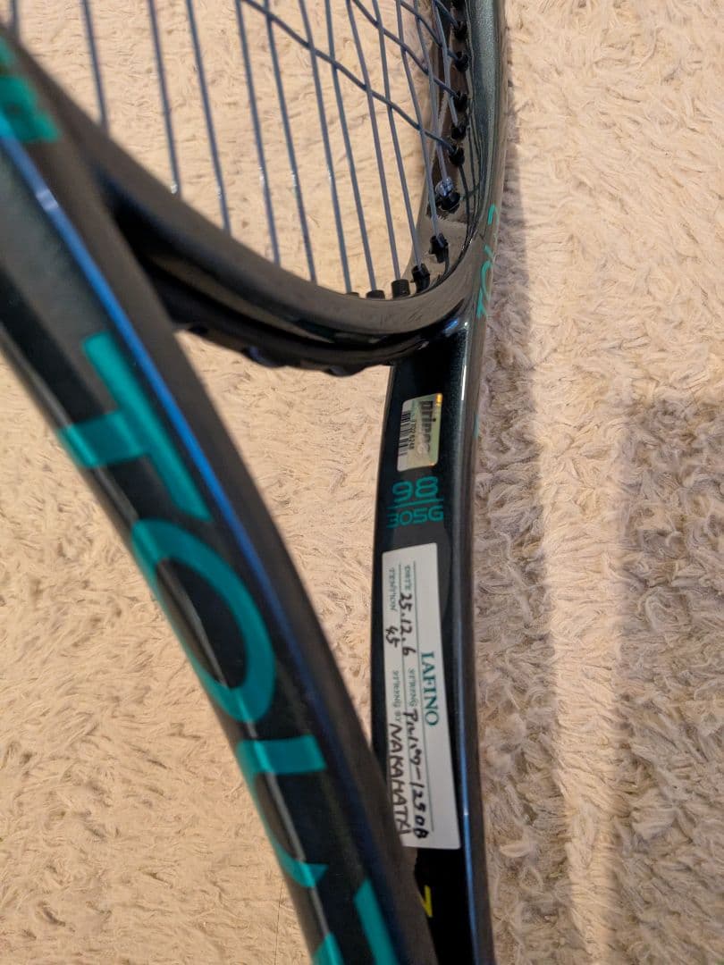 ツアー98 プリンス　2025 グリップサイズ2