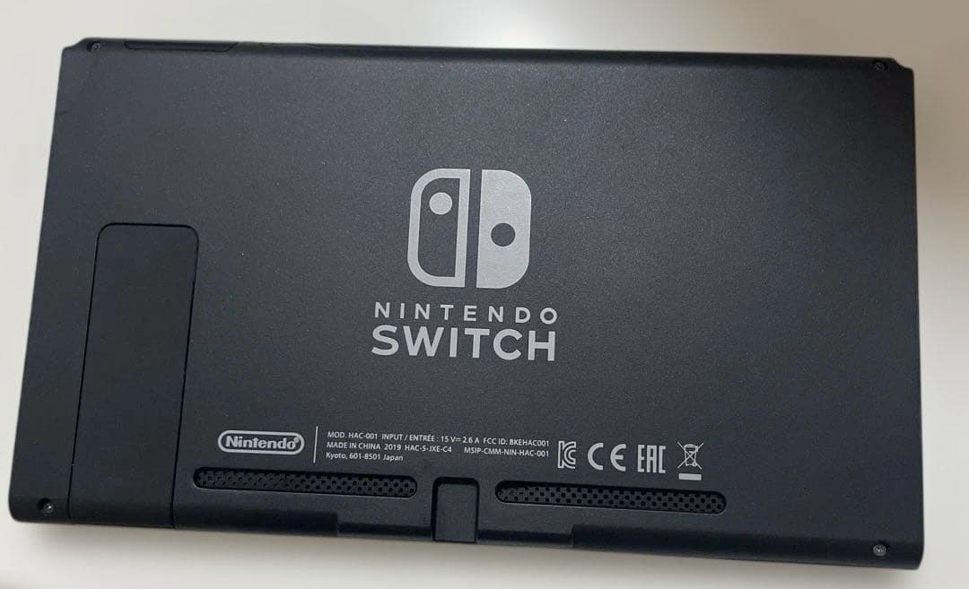 switch 本体のみ　2019年　初期化済み