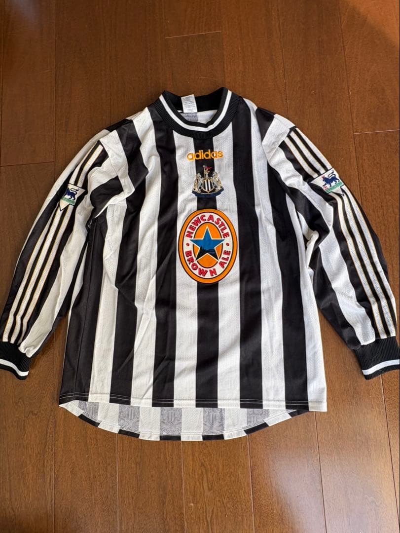 ニューカッスル 1997-1999 adidas No.9 シアラー 長袖