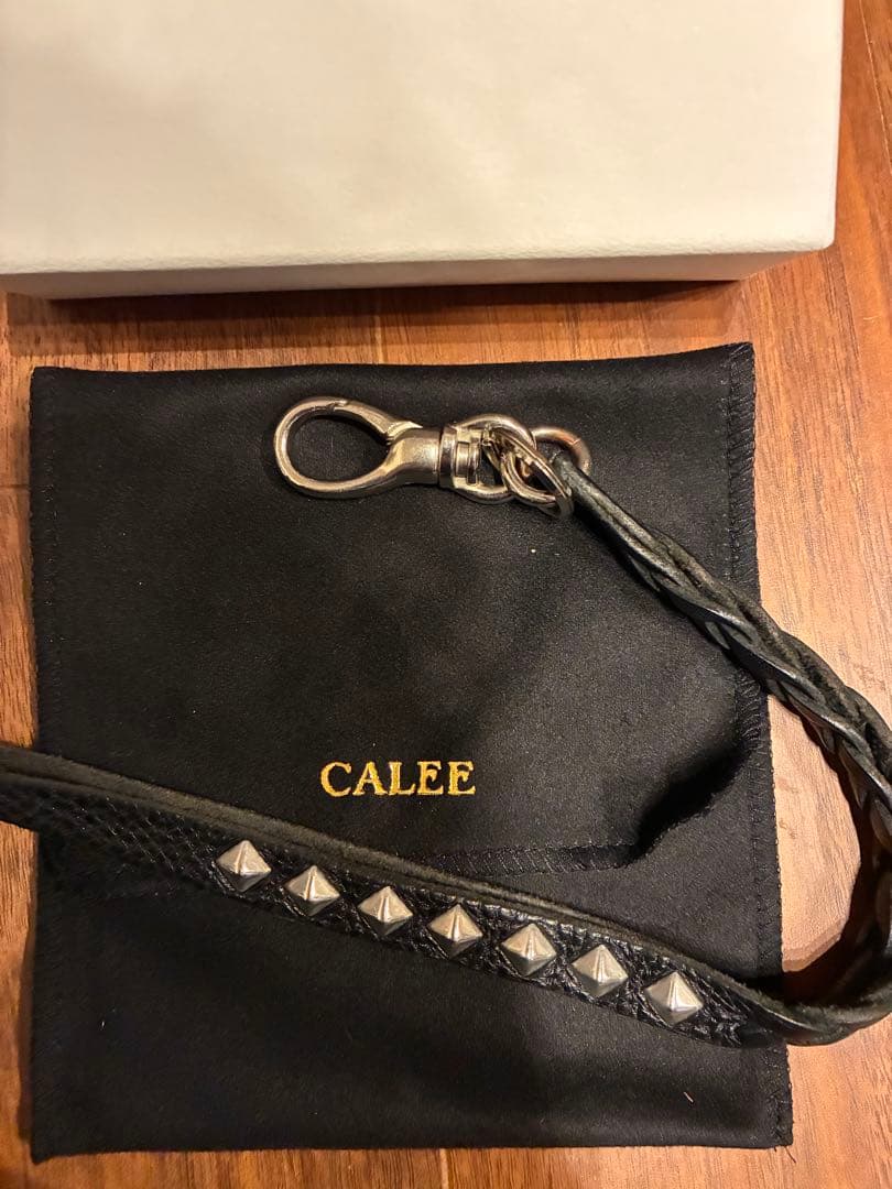 CALEE スタッズレザーキーホルダー　30cm