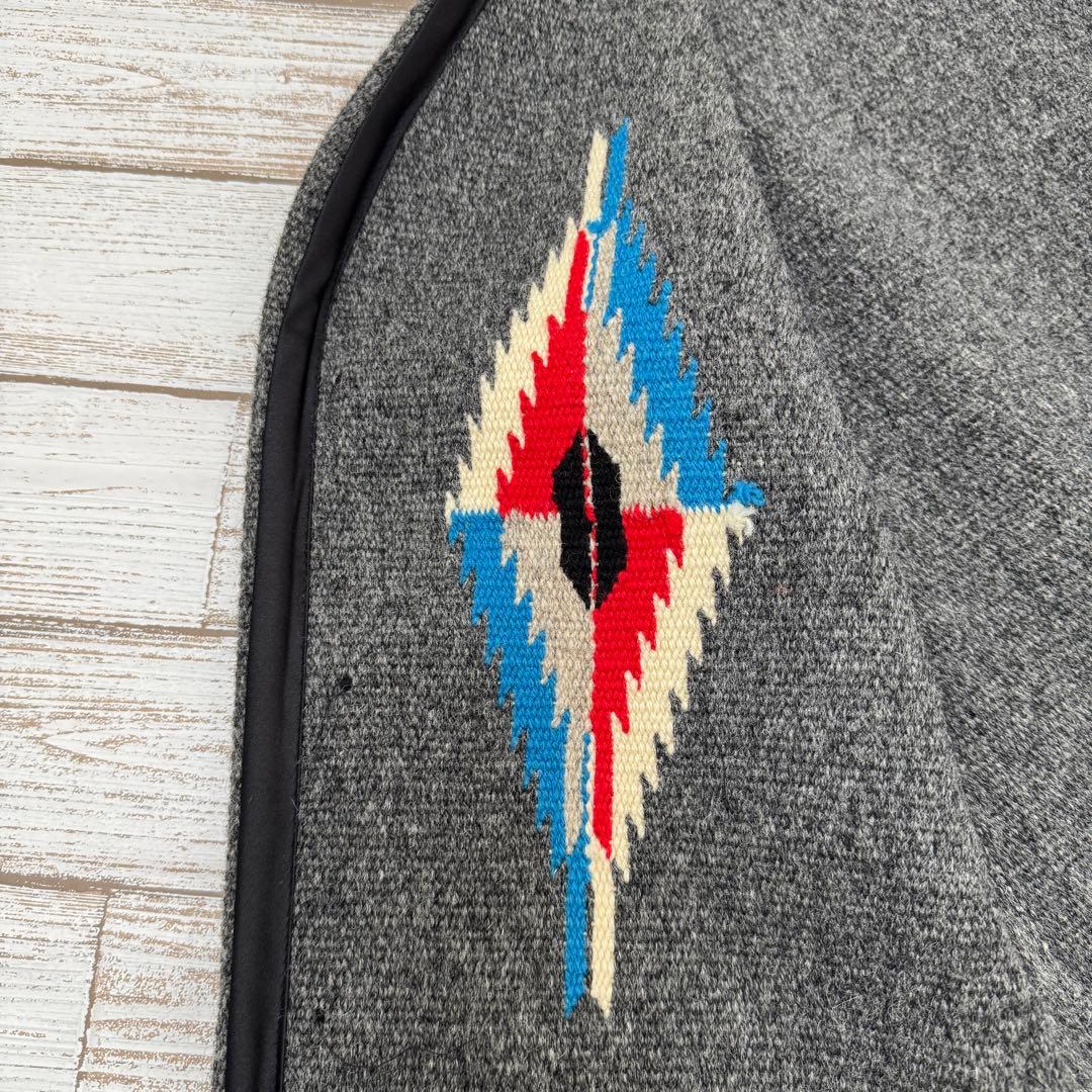 【美品】オルテガ チマヨ ベスト ポケット付き グレー 38サイズ 定番デザイン