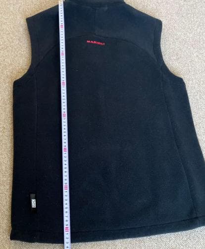 【美品】MAMMUT マムート フリース ベスト ブラック XL
