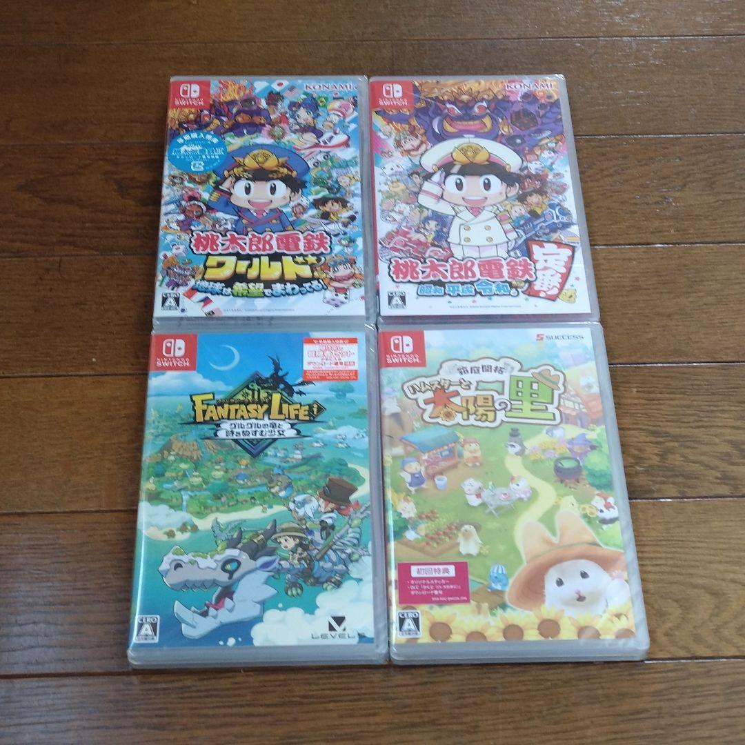 Nintendo Switch　ゲームソフト　4本セット