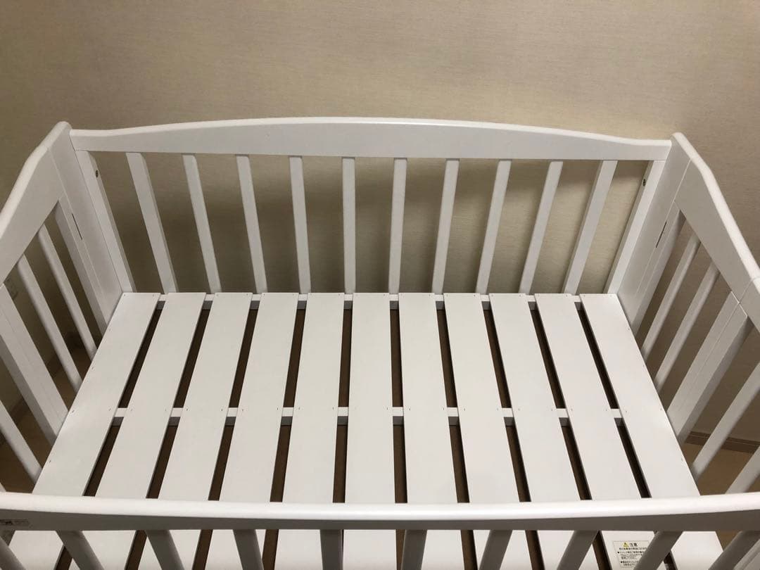 ベビー　ベッド　ホワイト　コンビミニ　赤ちゃん　家具　乳幼児