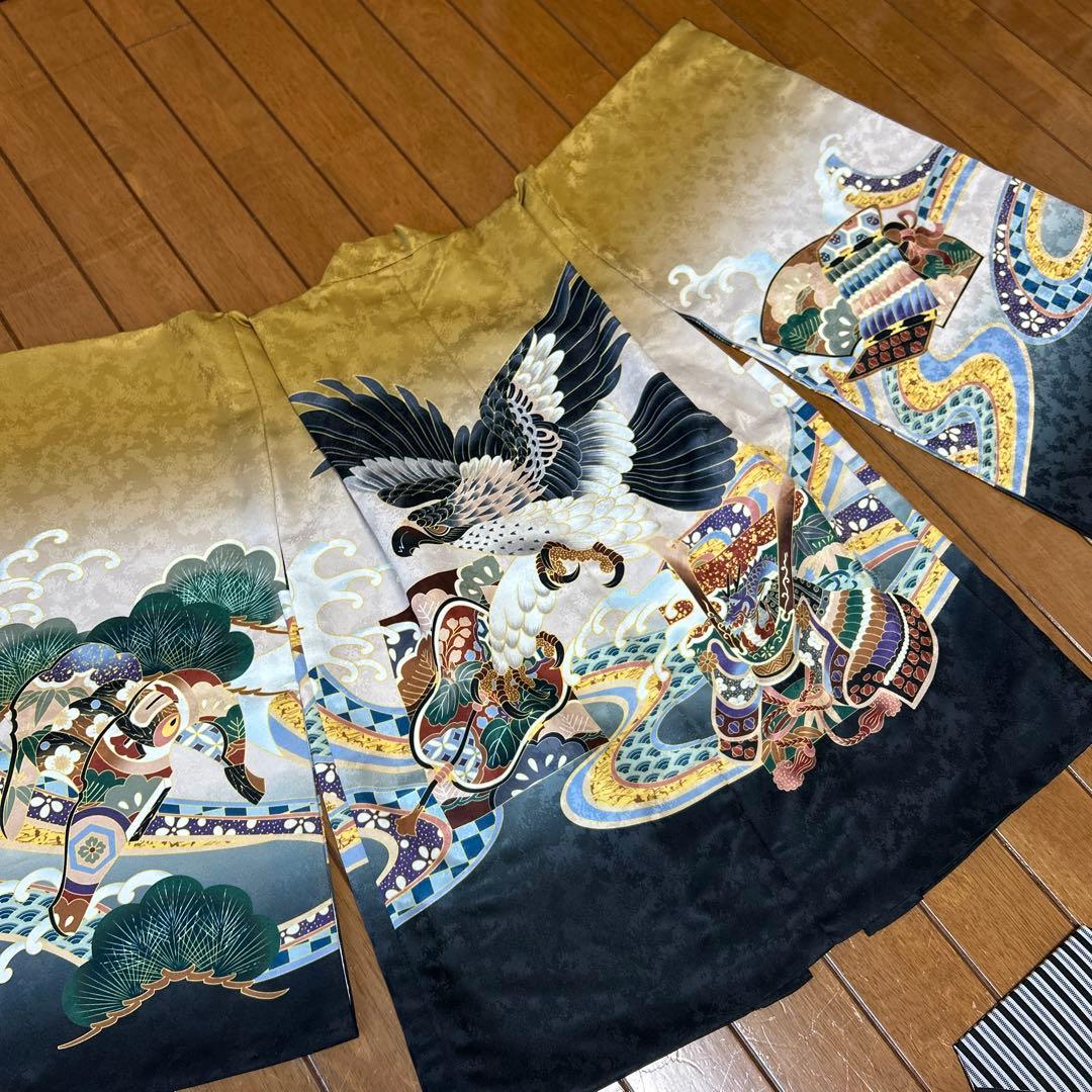 七五三　着物　羽織　袴　男の子　5歳