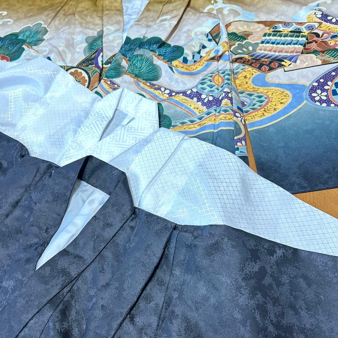 七五三　着物　羽織　袴　男の子　5歳