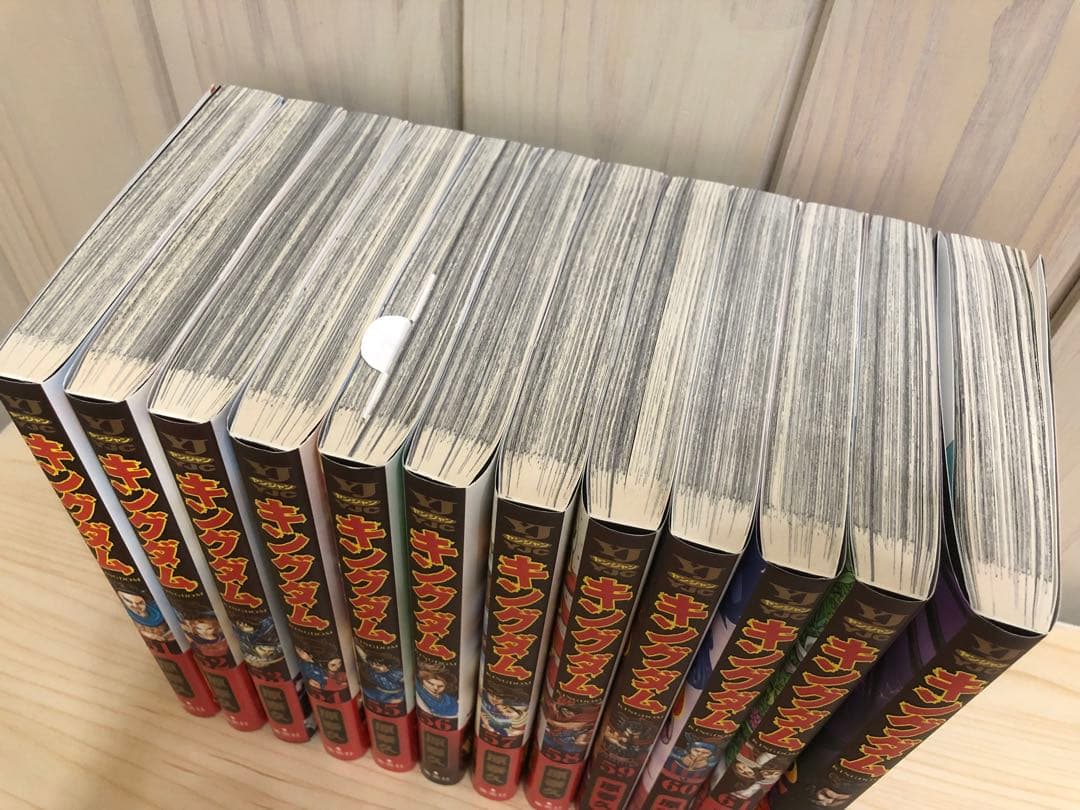 【値下げ】キングダム 1〜62巻 セット10周年記念カバー付き