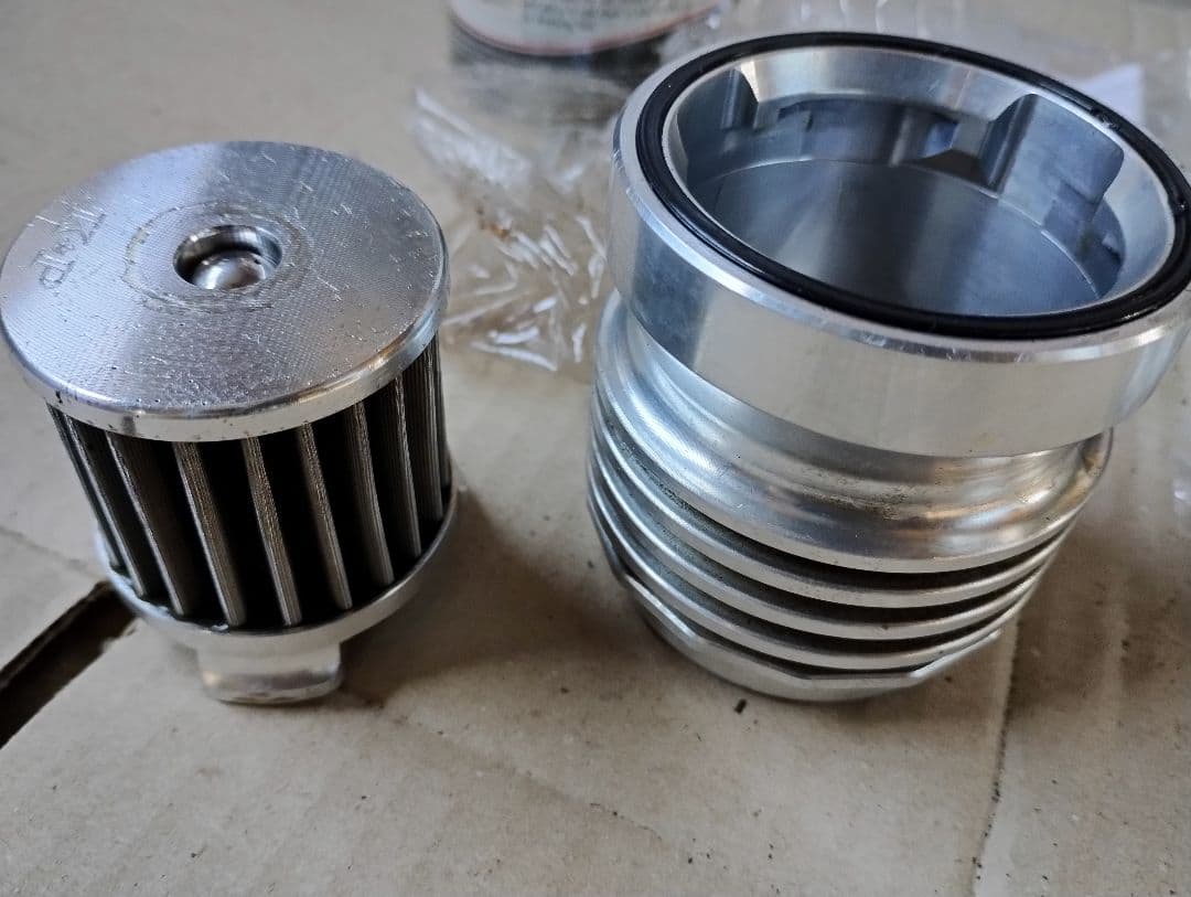 k&p オイルフィルター S9 付属品セット　新品パッキン　アルトワークス