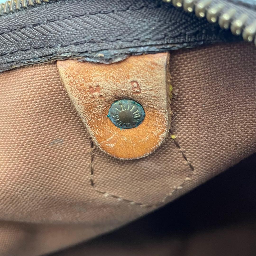 S0211-1-1 ルイヴィトン モノグラム ボストンバッグ パドロック・鍵付き