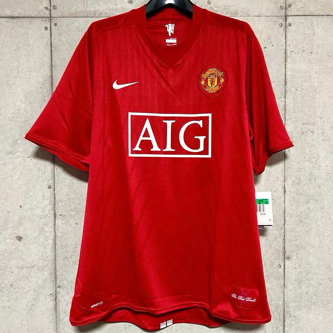 【新品/タグ付き】2007-09 マンチェスター・U ♯7 C・ロナウド【XL】