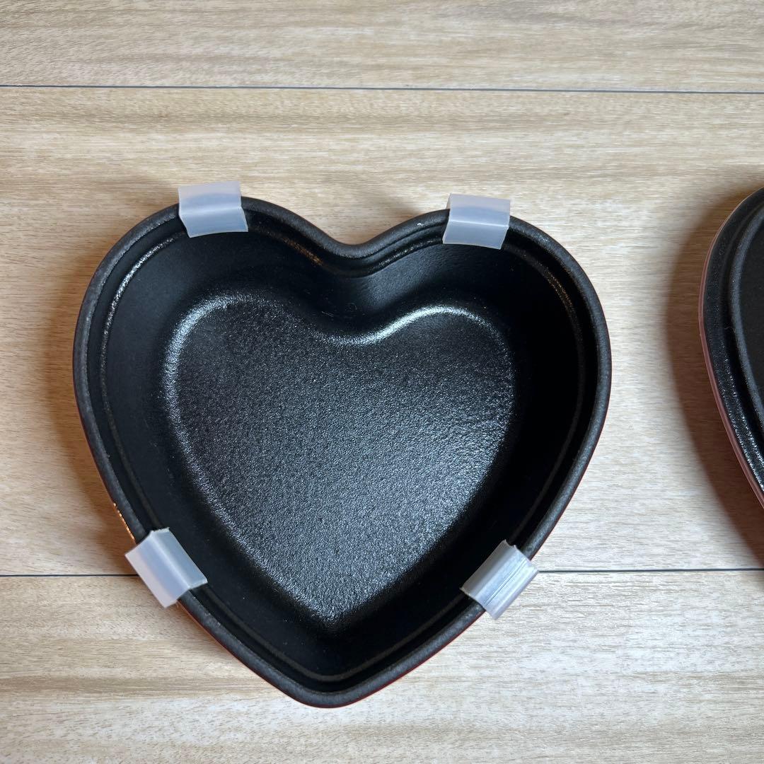 staub ストウブ　スモールハートココット　チェリー　12cm 鍋