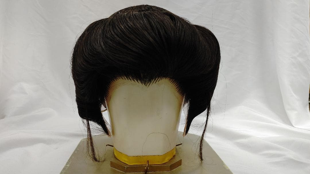 【MK22】夜会 大衆演劇 かつら ウィッグ 鬘 ケース付き