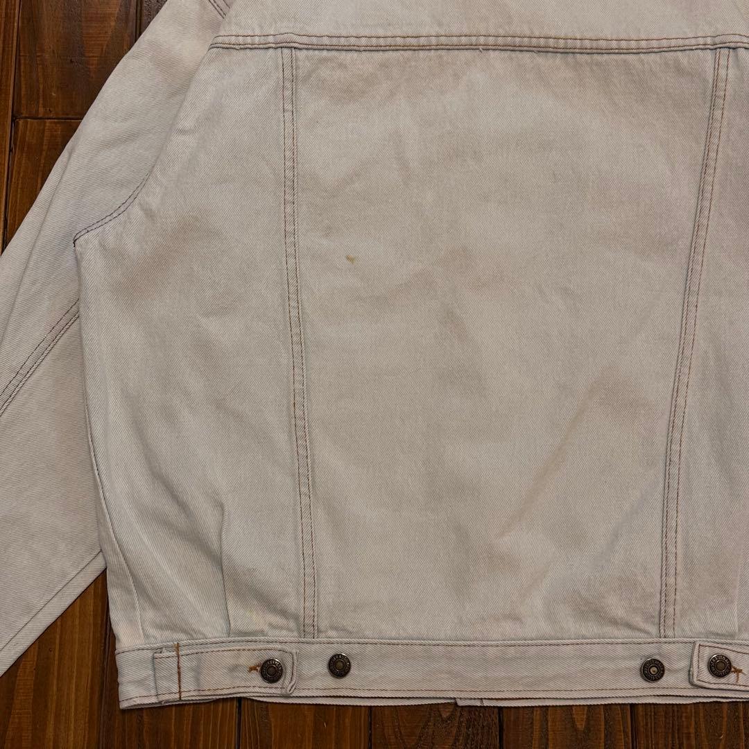 希少カラー【Levi'sリーバイス】ホワイトデニムジャケット　90s 70507