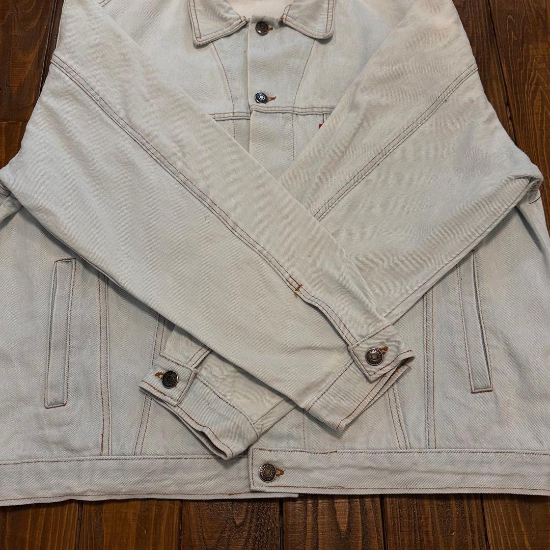 希少カラー【Levi'sリーバイス】ホワイトデニムジャケット　90s 70507