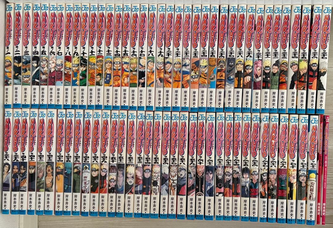 NARUTO ナルト　全72巻＋オフィシャルムービーガイドブック
